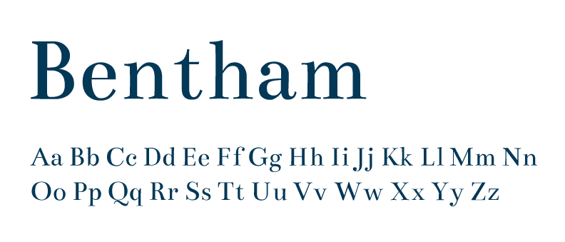 Bentham Type Face