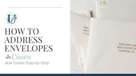 1.3 How to Address Envelopes in Canva Using Bulk Create