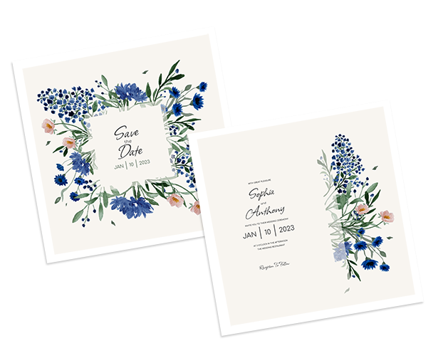 Sqaure Paper Mockups Magnets